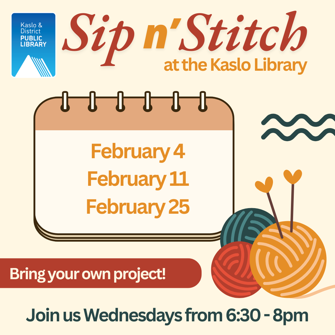 Sip n' Stitch at the Library